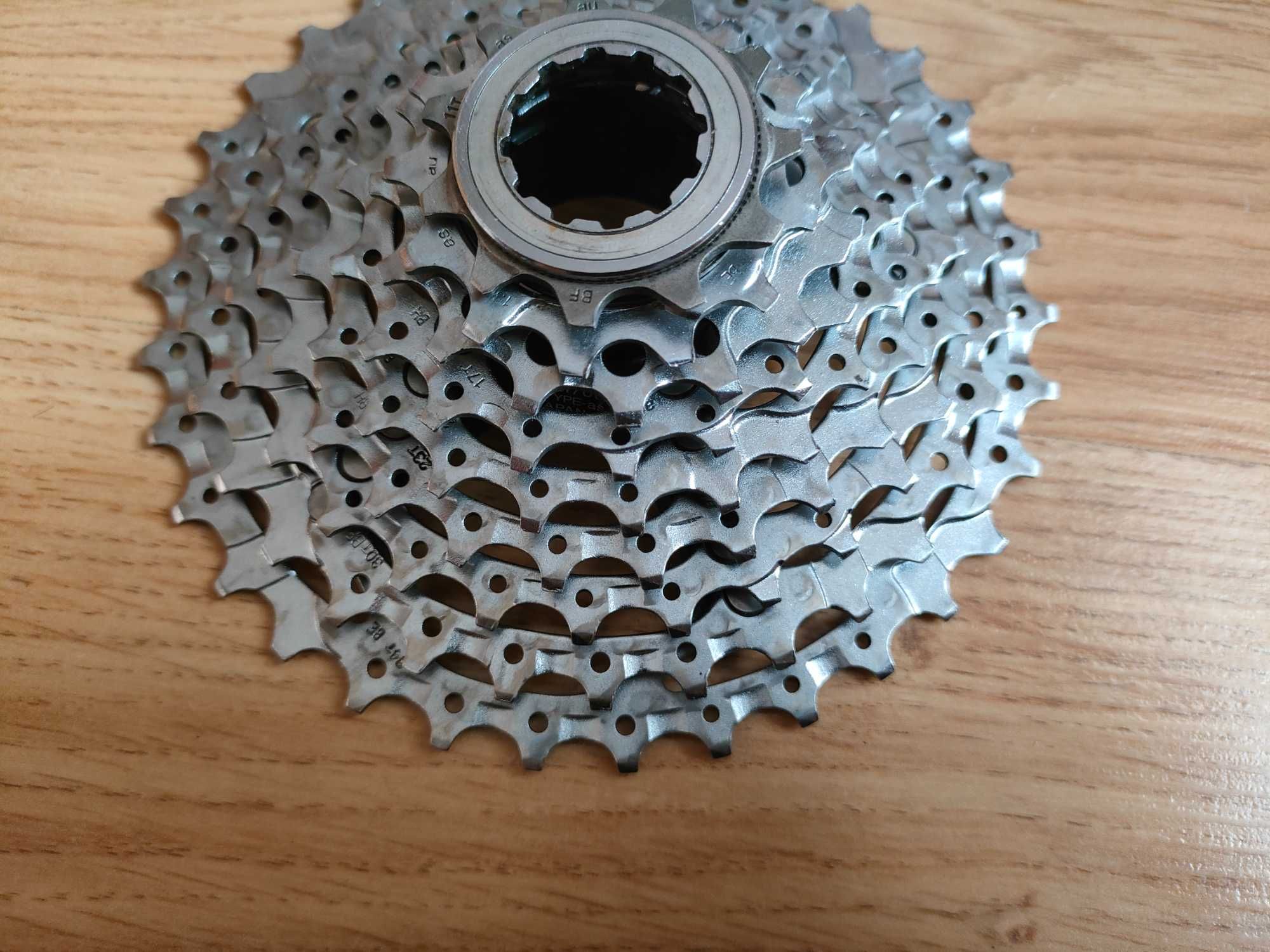 Касета 9 швидкостей Shimano Deore XT 760 11-34 + цеп SRAM 971