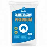 Tabletki solne do zmiękczaczy PREMIUM 25 kg - sól tabletkowana