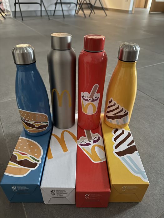 Garrafas Mcdonalds