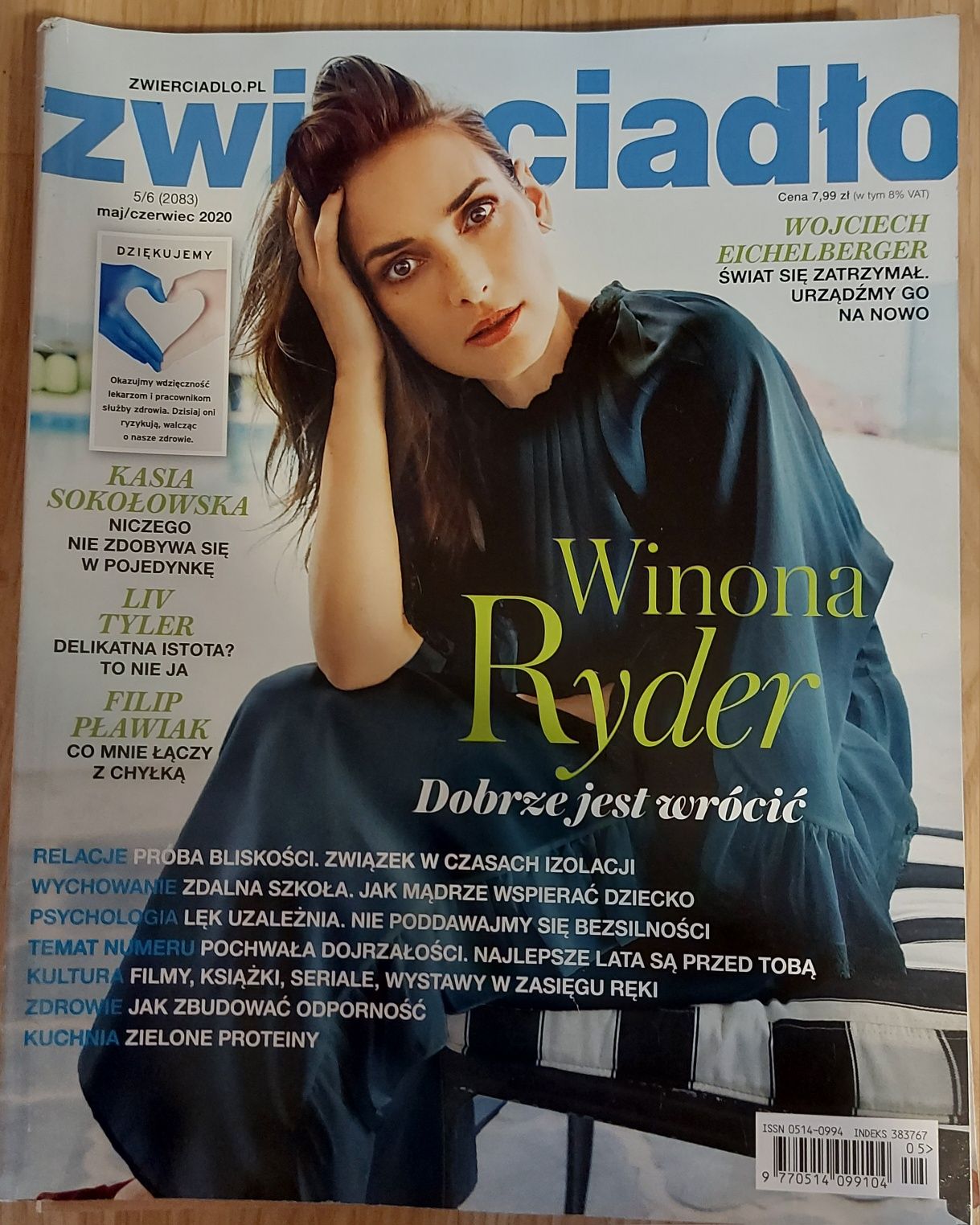 Czasopismo, gazeta Zwierciadło 2019 i 2020