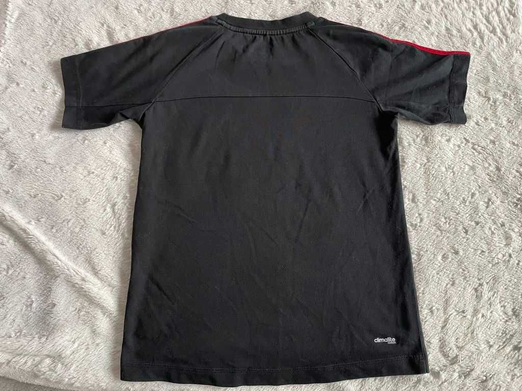 T-Shirt Adidas  czarny rozmiar 140 na chłopca 9-10 lat