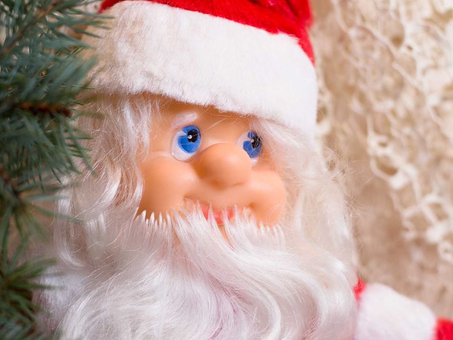 Дід Мороз іграшка, вінтаж 1970 (Дед Мороз игрушка, винтаж СССР)