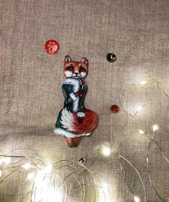 Різдвяні іграшки ручної роботи