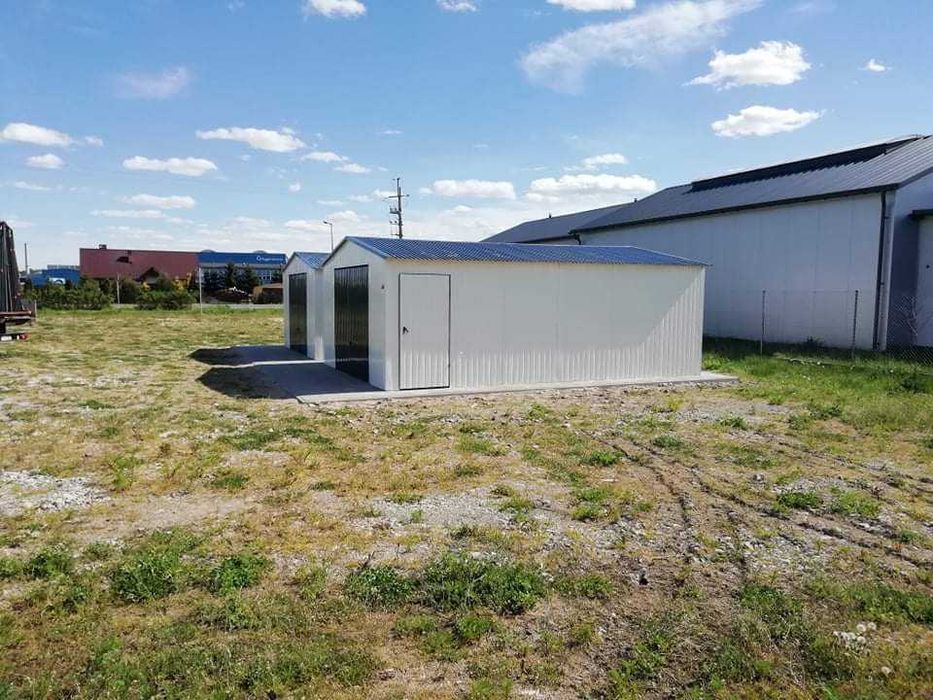 blaszak 5x7, 5x6, 6x6, garaże blaszane, hale