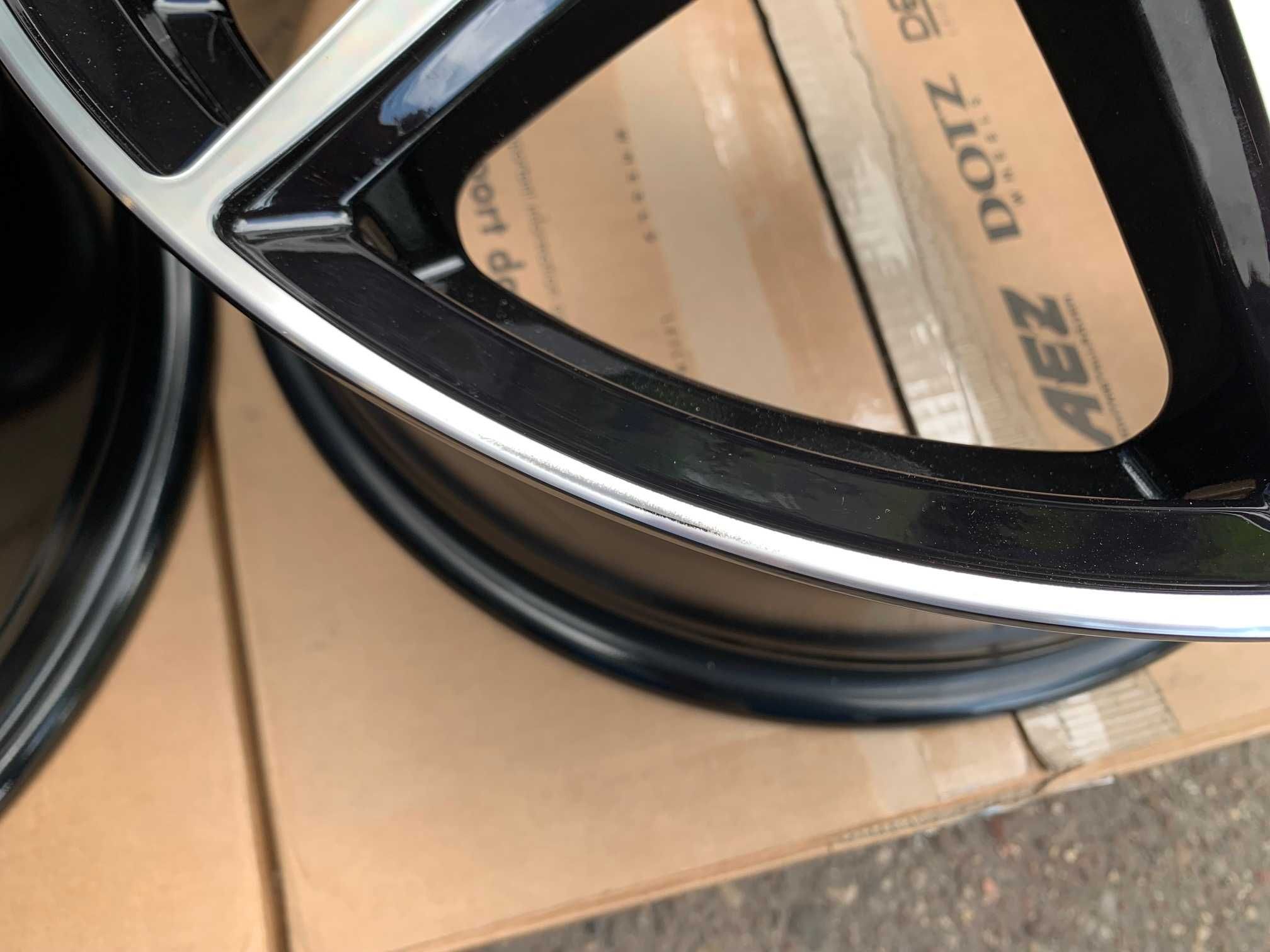 4x felgi DEZENT KF dark 18 rozstaw 5x108 ET 49 PEUGEOT 5008 CITROEN C5
