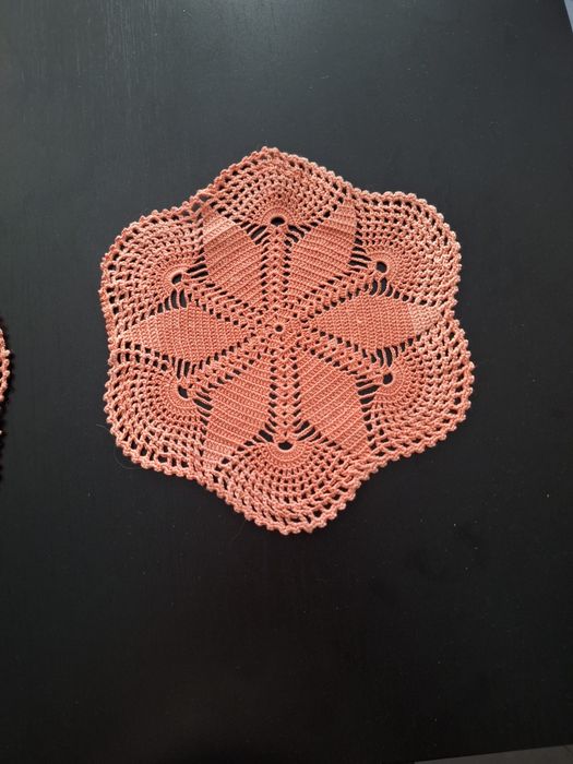 Conjunto de naperos de renda