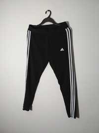 Adidas czarne legginsy XL