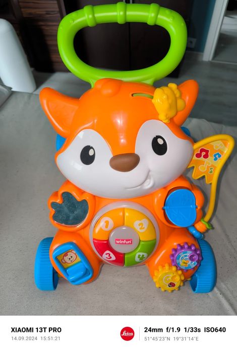 Pchacz, chodzik jeździk Winfun - oryginalne opakowanie