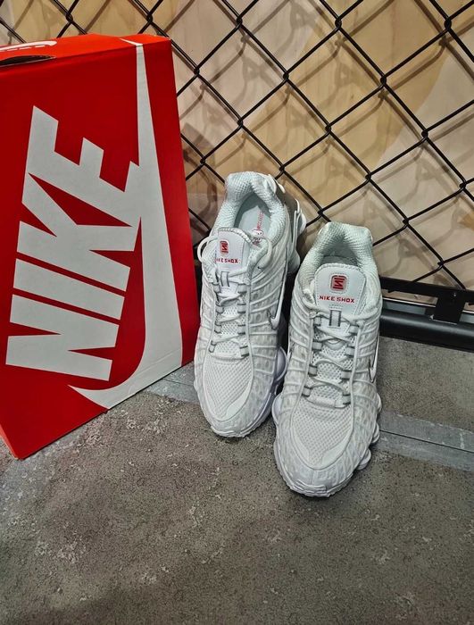 Buty meskie Mokasyny Nike_Shox_TL_White R.39