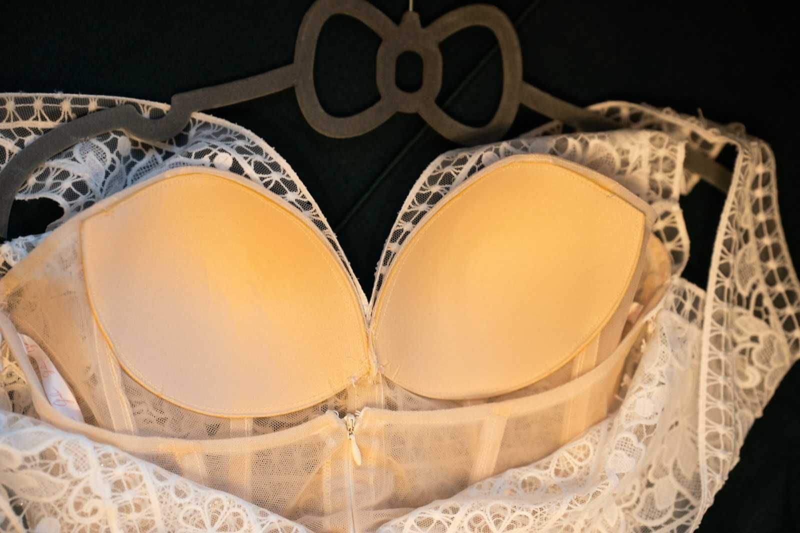 Suknia ślubna BOHO koronka