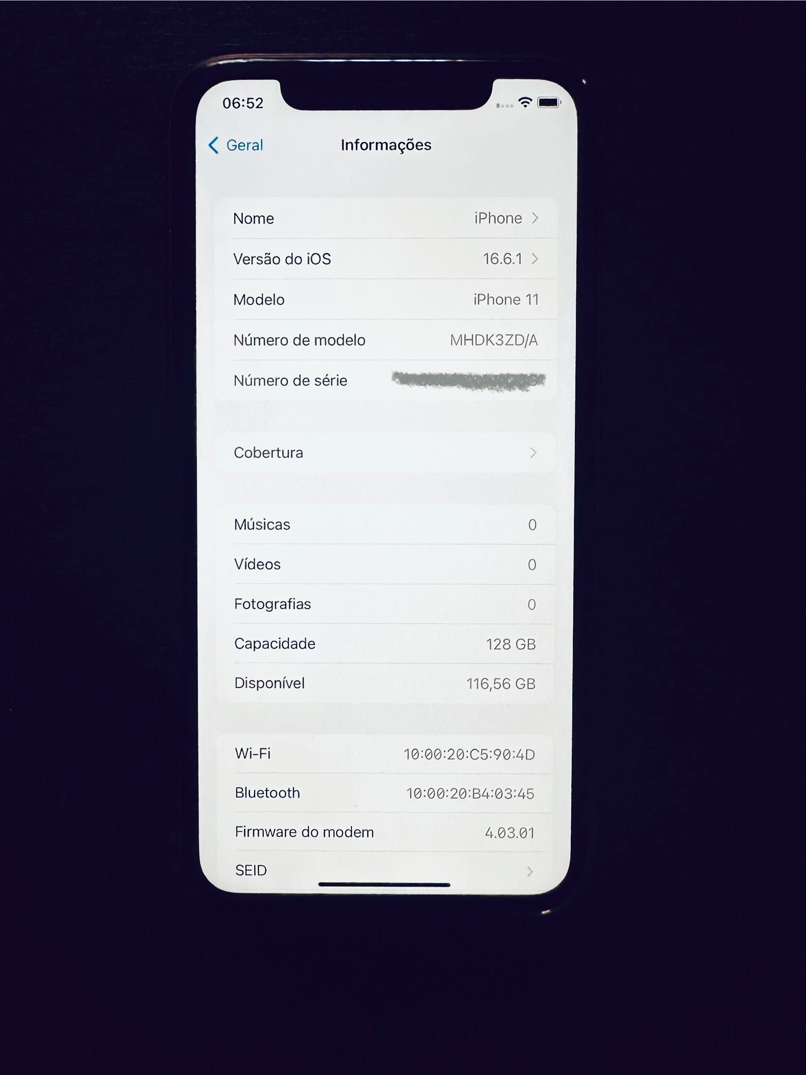 iPhone 11 - 128gb