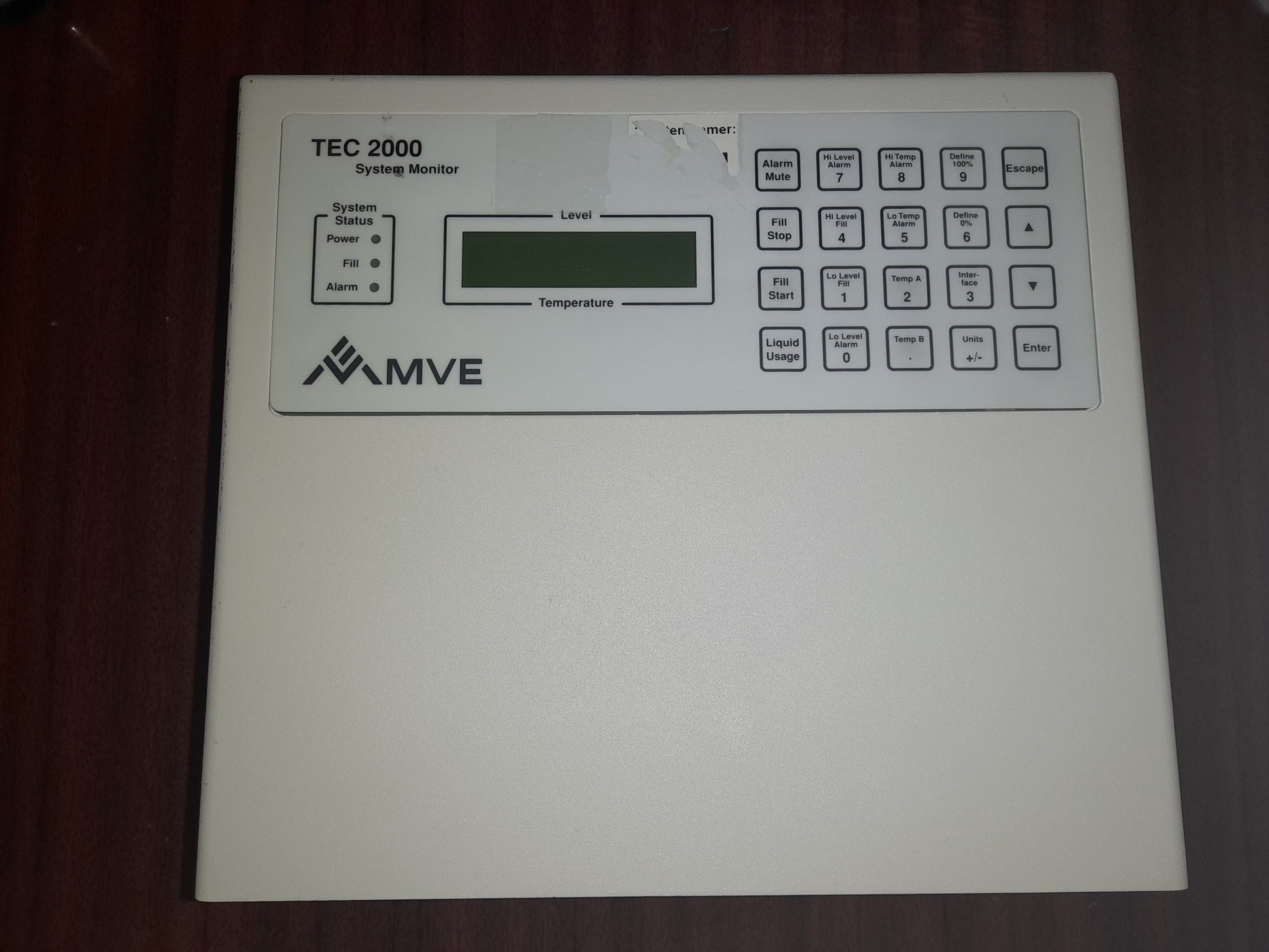 MVE TEC 2000 System Monitor