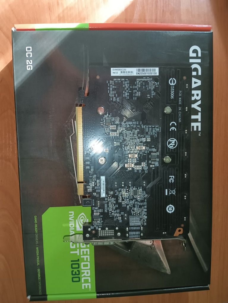 GT 1030 GDDR5 2GB — протестована, робоча