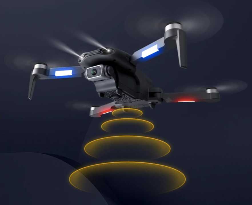 Dron F9 PRO 2 kamery GPS zasięg 3km 30min lotu zawis powrót