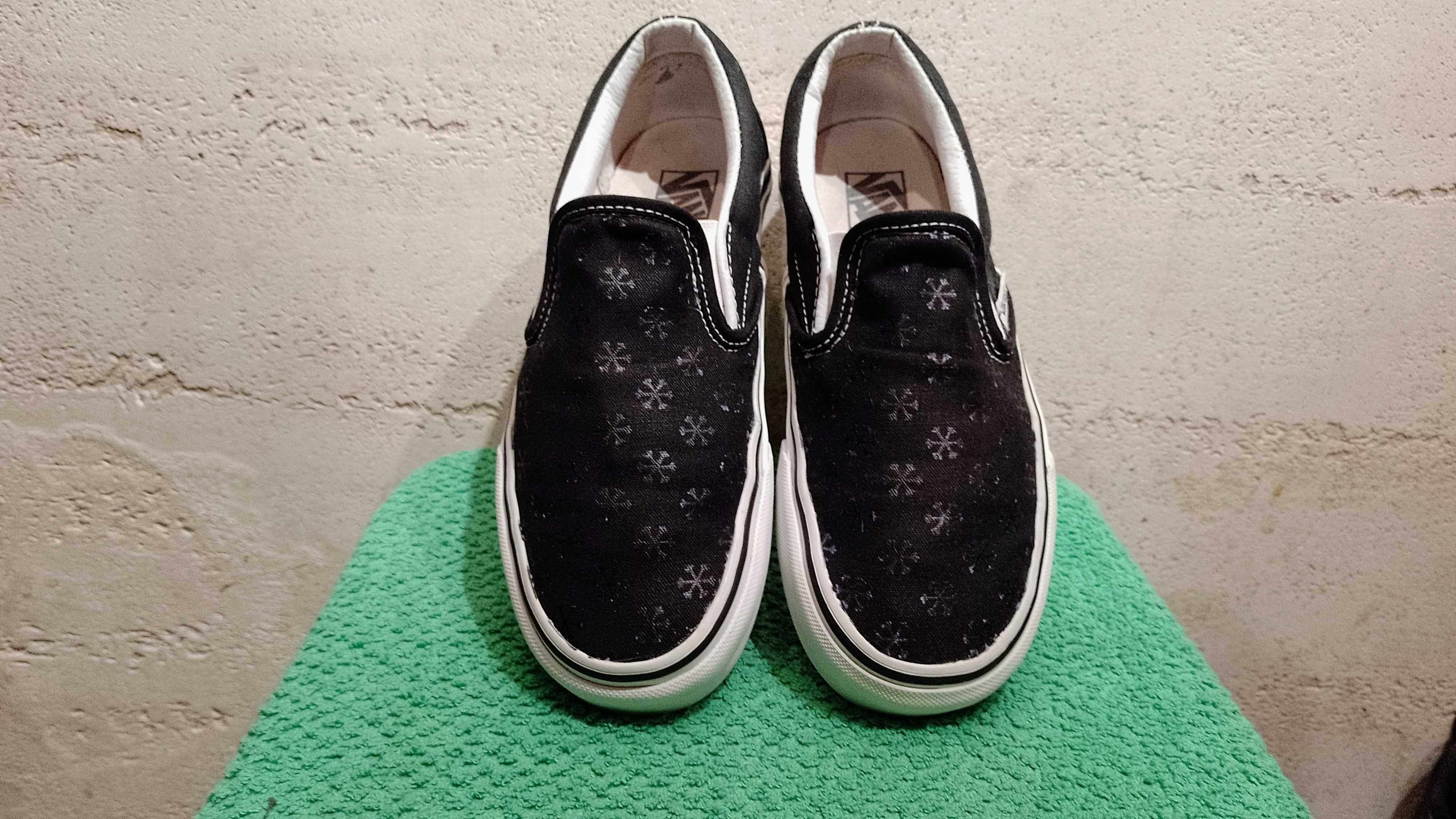 Trampki tenisówki VANS CLASSIC SLIP-ON r.37,5 stan bardzo dobry