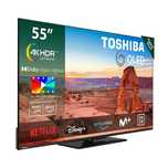 Novo - TV Toshiba VIDAA 55" 4k HDR QLED (Modelo 55QV3463DG)