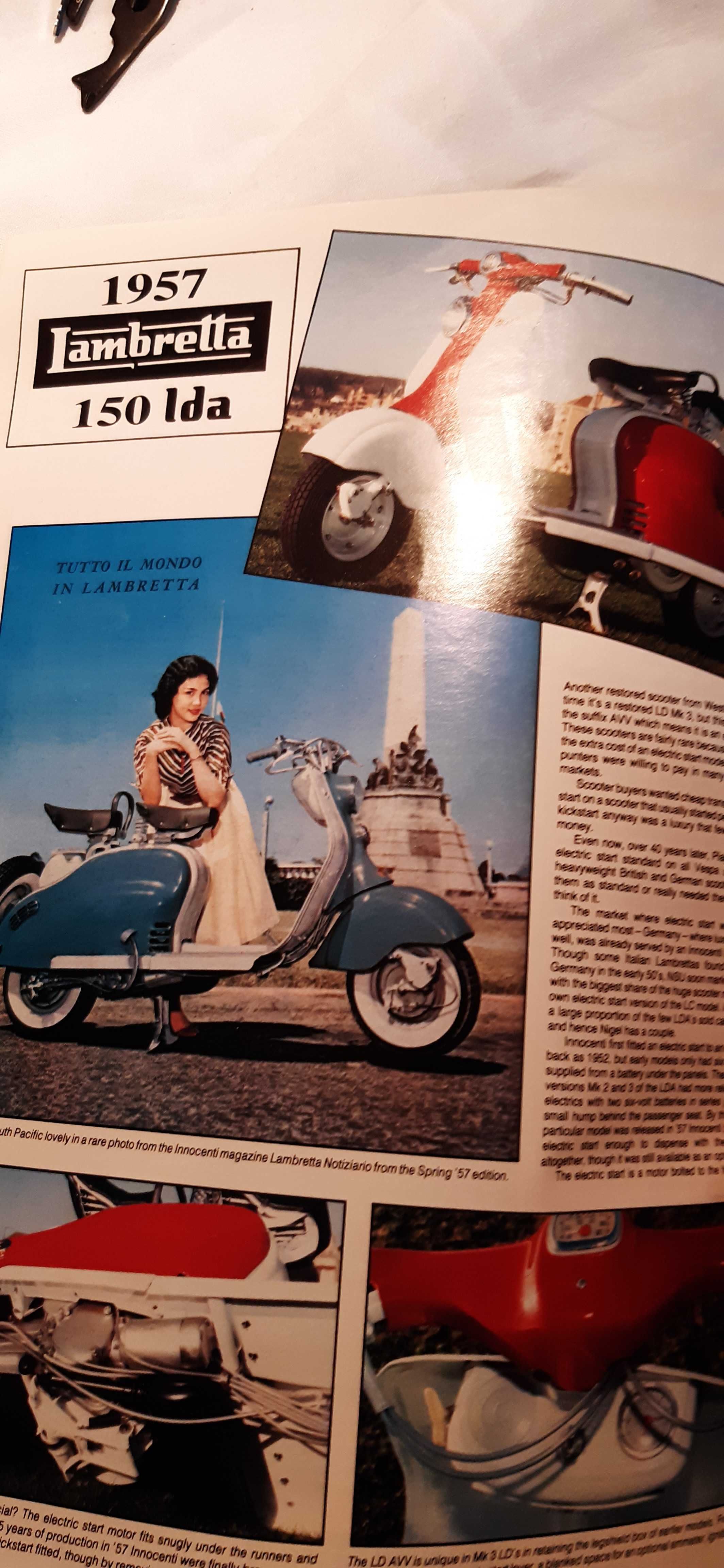 stara gazeta o skuterach vespa 1994 rok