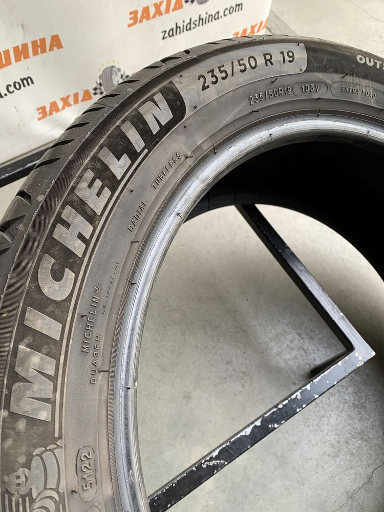(2шт) 235/50R19 Michelin Primacy 4 (2022рік) літні шини