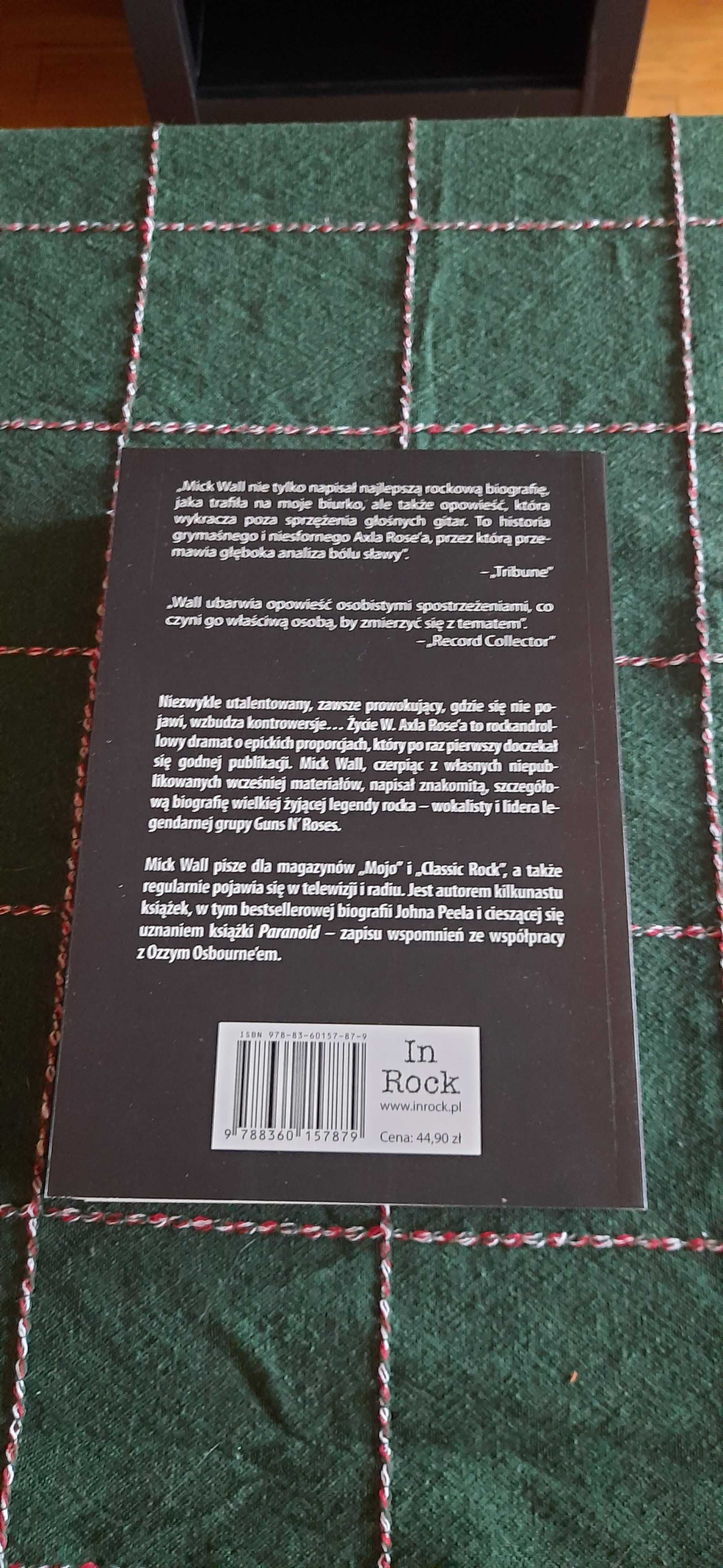 książka o wokaliście - AXL ROSE