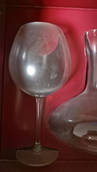 Conjunto copos com decantador