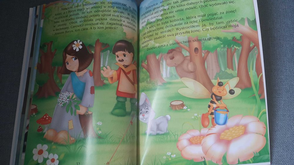 Baśnie rosyjskie Dzikie łabędzie Córka puszczy il. Artur Rajch