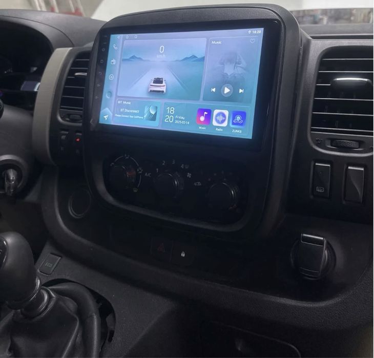 Штатна магнітола android Renault Trafic Opel vivaro Nissan Primastar