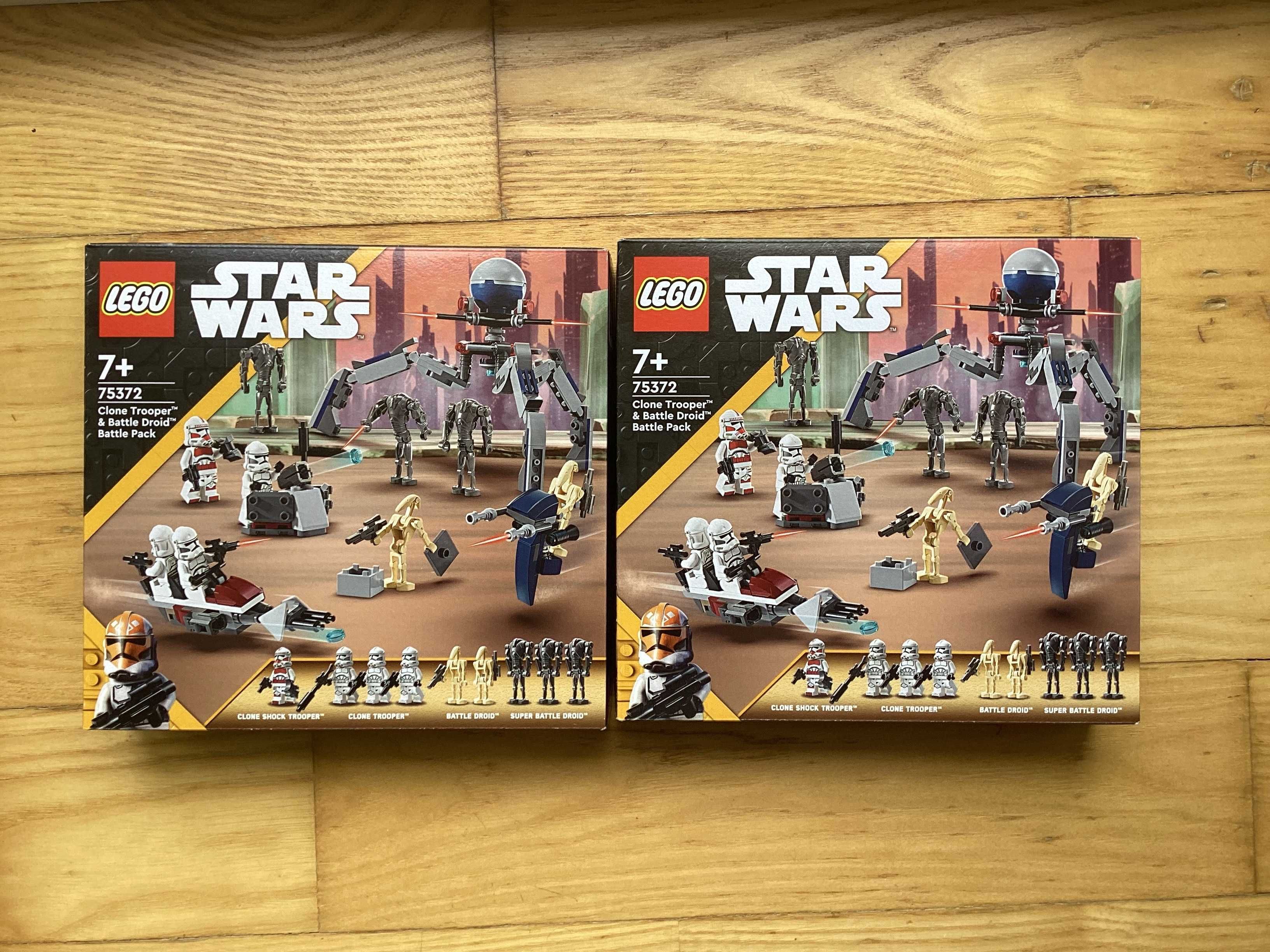 LEGO Star Wars 75372 Clone Trooper & Battle Droid Pack 2 szt. dostępne
