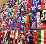 Cachecol clubes e paises futebol variados