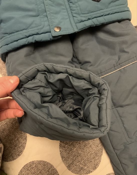 Дитячий Зимовий роздільний комбінезон куртка+штани 92р