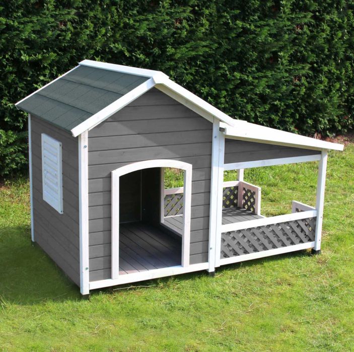 Casota de Madeira para cão - PORTES GRÁTIS