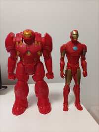 Ironman e Hulkbuster figuras de ação