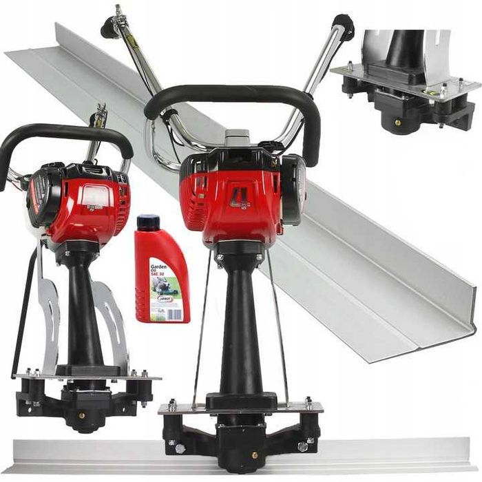 LISTWA WIBRACYJNA ŁATA SPALINOWA długość 2m szerokość 18cm do betonu