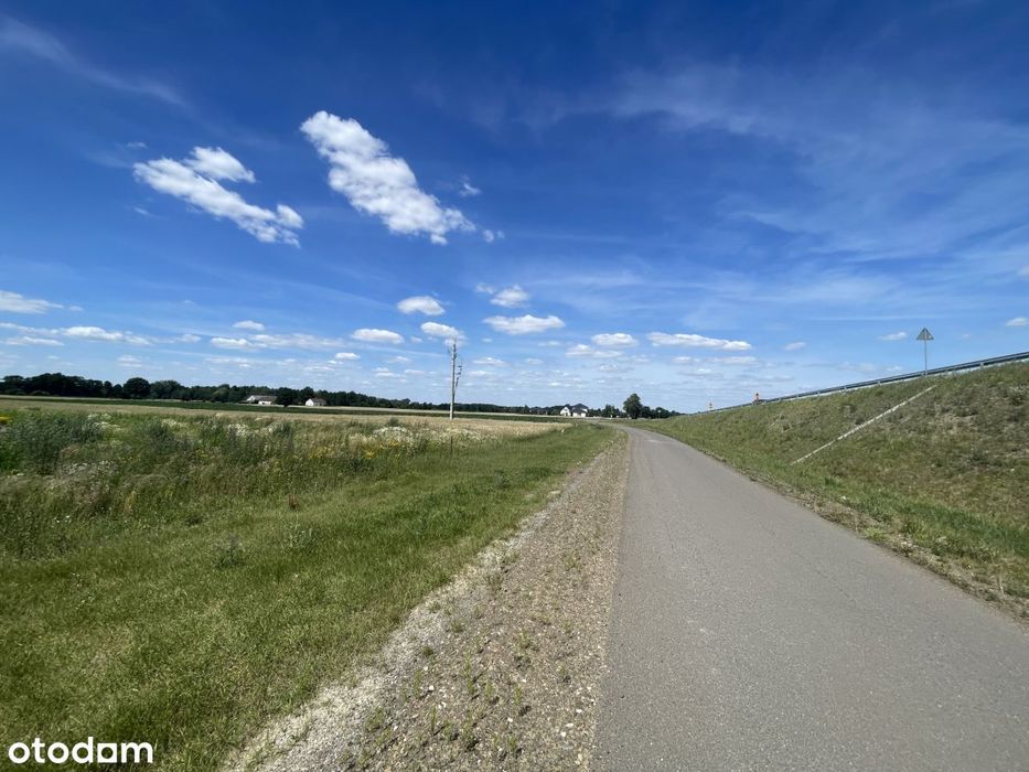 Strzegowo/Prusocin - dz. pod zabudowę 500m od Wkry