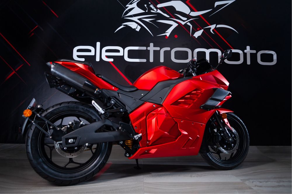 Електромотоцикл Ducati Panigale.  Ланцюг 3000Вт