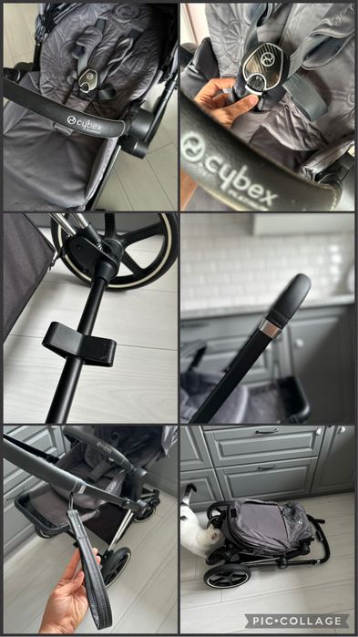 Wózek spacerowy Cybex Priam 2.0 Simply Flowers spacerówka kwiaty lux