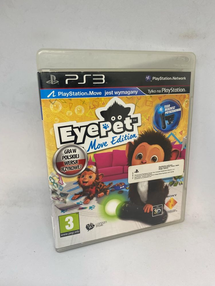 Gra EyePet Move Edition PS3 Playstation 3 pudełkowa