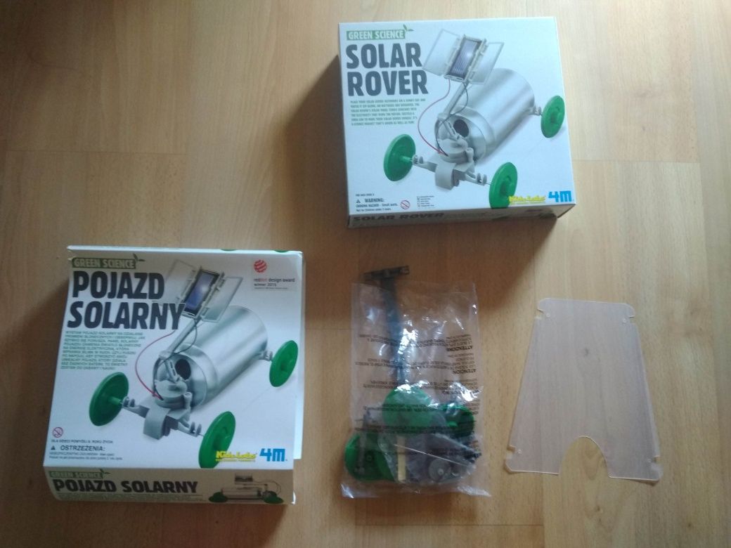 Pojazd dla dzieci Solarny Green Science. Solar Rover, Kids Labz - nowy