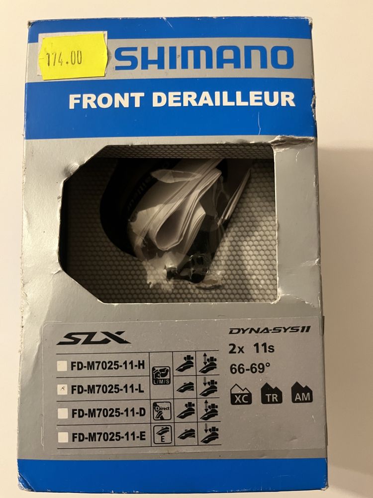 Nowa przerzutka przód Shimano SLX FD-M7025-11-D