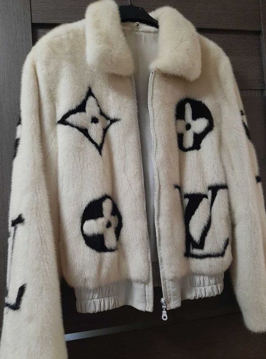 Фірмова норкова шуба ,бомбер Nafa
