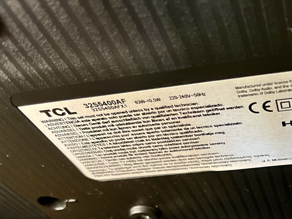 Smart tv TCL de 32 polegadas
