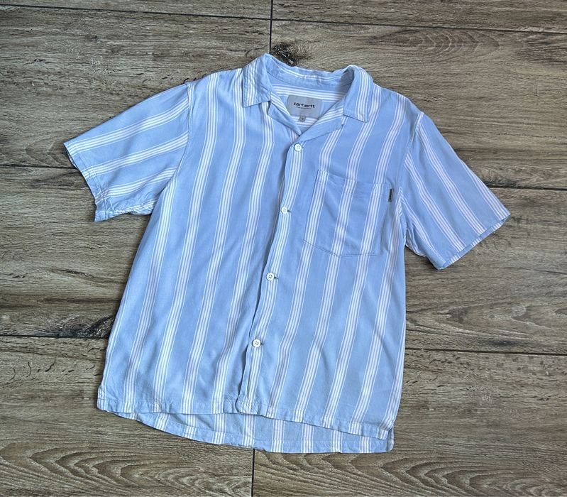 Męska Koszula CARHARTT Chester Shirt  Krótki rękaw Old Money roz M