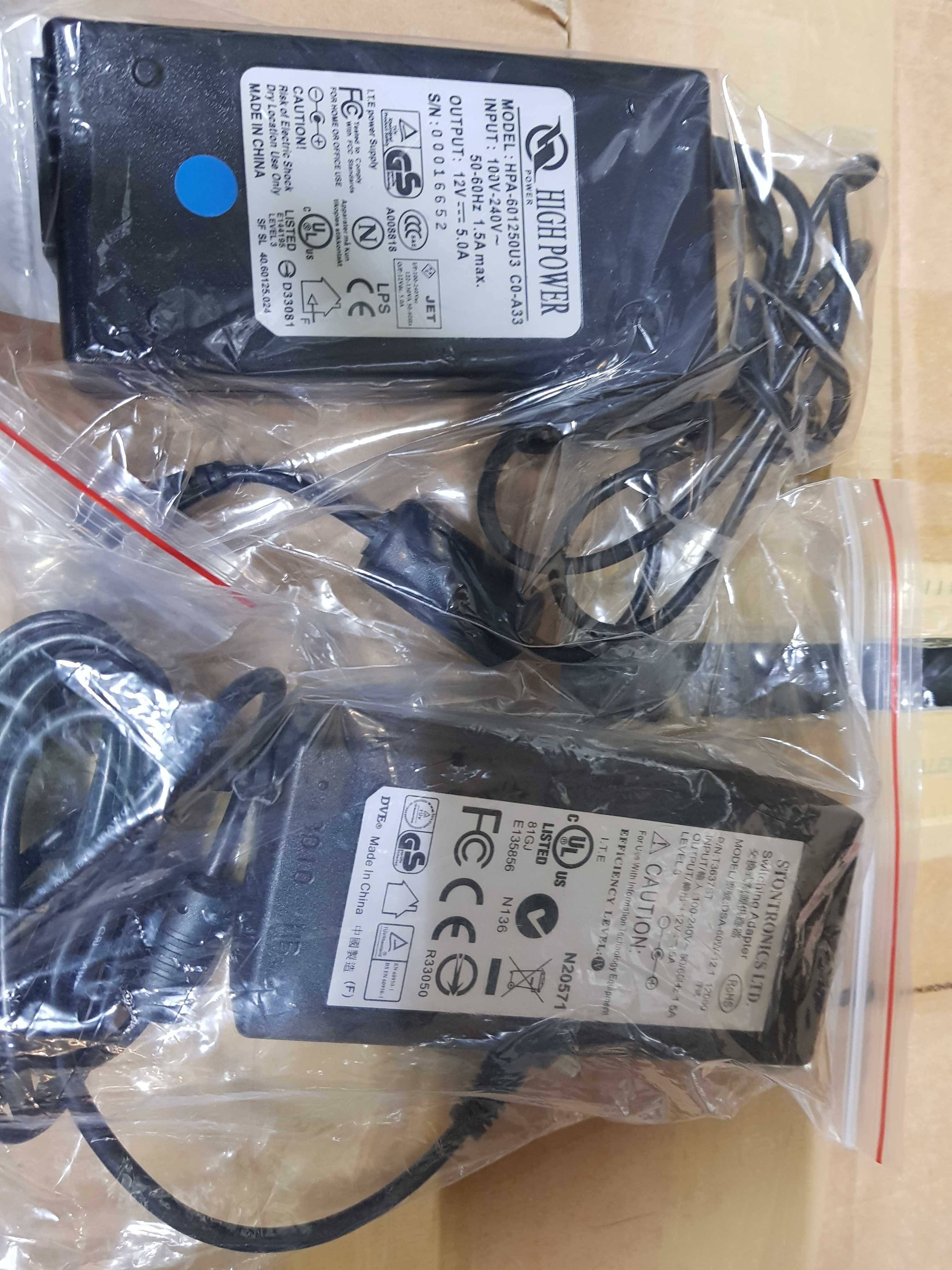 Zasilacze 6v, 9v , 12v i inne wiele modeli