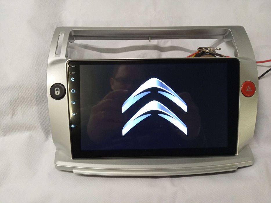 Rádio Citroen C4  - Android 13 – 2 DIN GPS WIFI - Novo Garantia