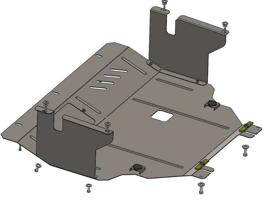 Защита двигателя, мотора Opel Vivaro, Опель Виваро, Рено Трафик Trafic