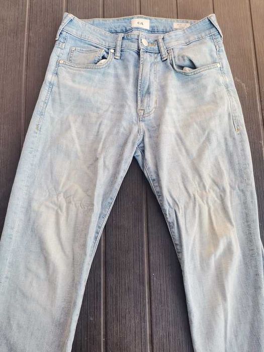 Calças C&A Straight