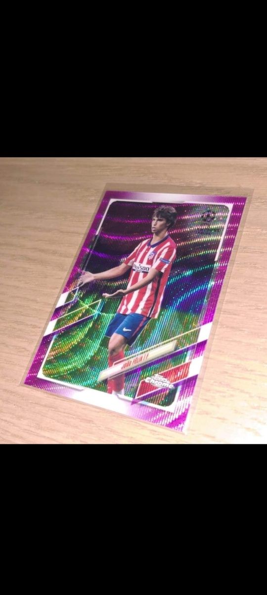 Carta futebol topps