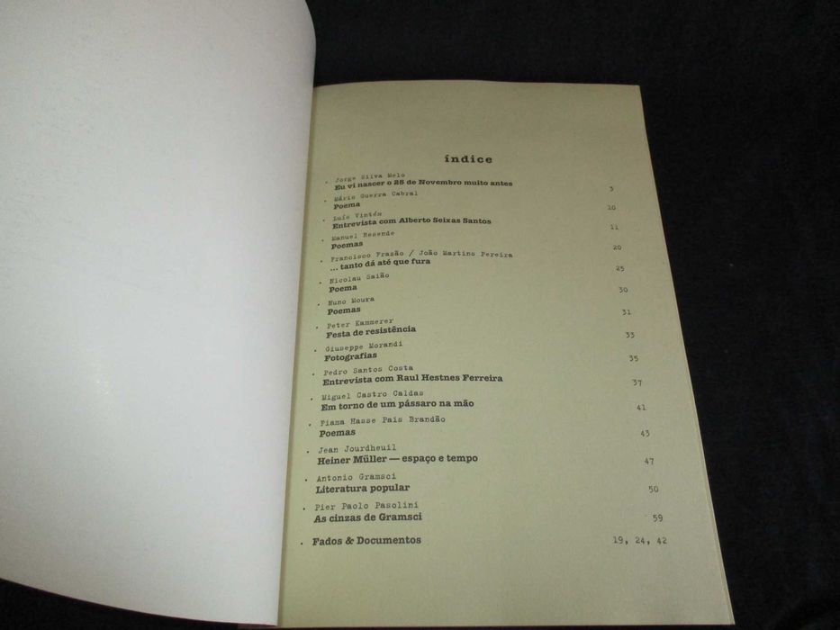 Revista Abril em Maio Número Zero 1999