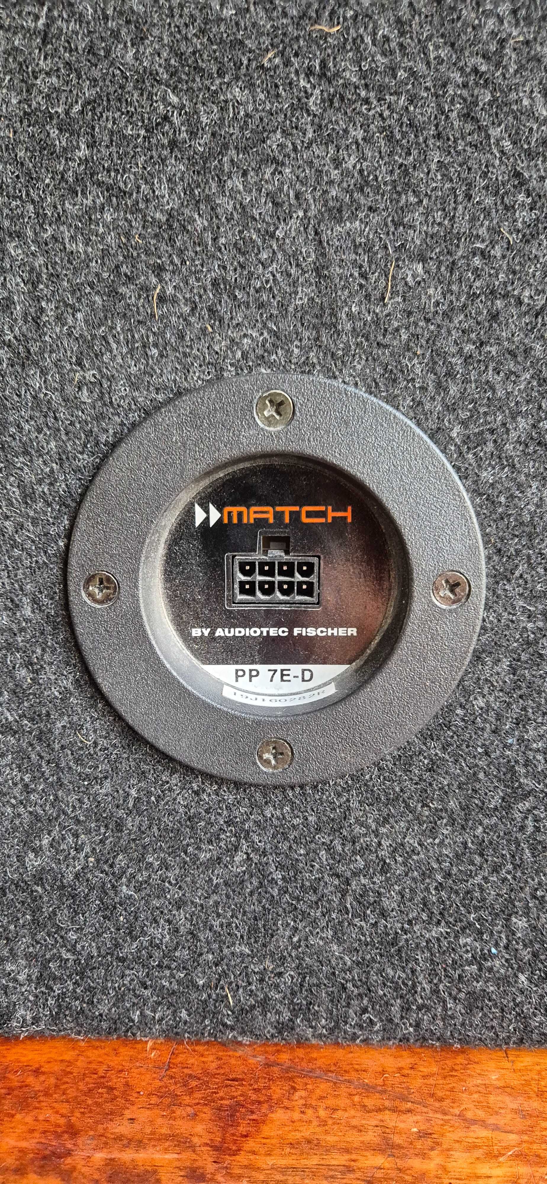 Subwoofer PP 7E-D Audiotec Fischer producent Brax Helix i Match Match