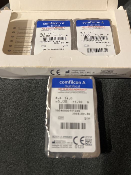 Soczewki multifocal -5/add+1,5