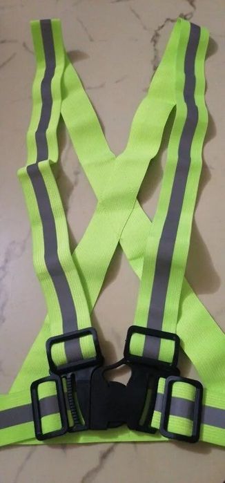 светоотражающий жилет безопасности пояс ремень фликер